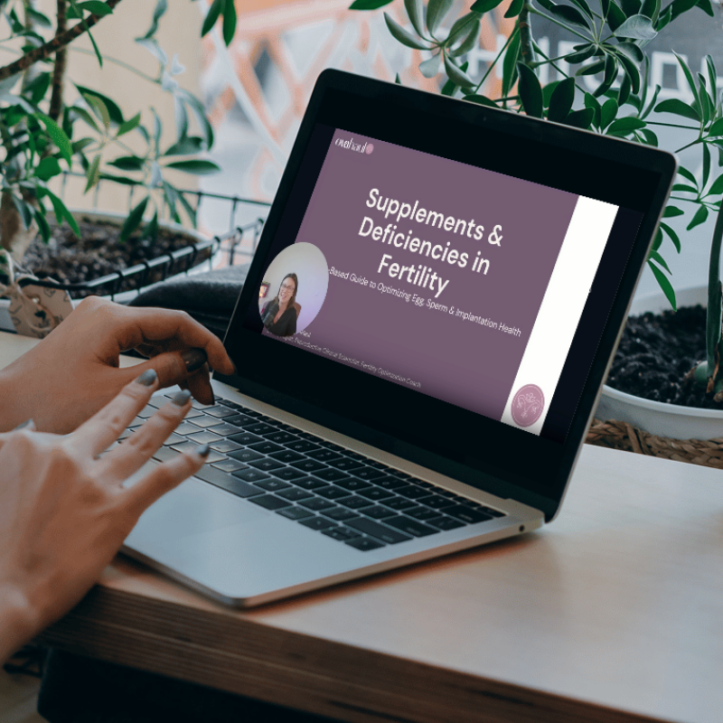 Supplements for Fertility: Evidence-Based Strategies to Support Reproductive Health